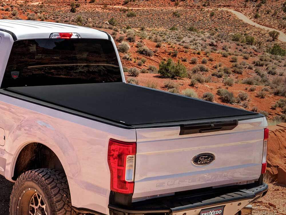 truck with tonneau cover